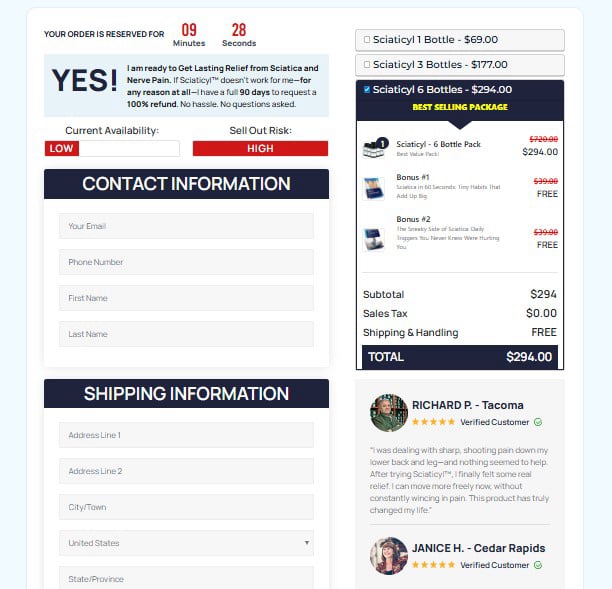kerassentials-checkout-page